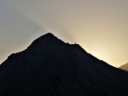 92 Il sole tramontato dietro il Pegherolo